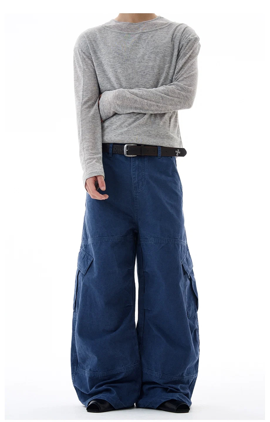 Tidal Drift Wide Cargo Pants
