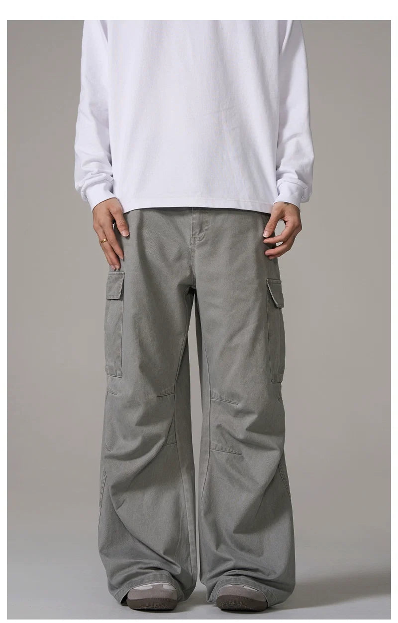 Dust Trail Wide Cargo Pants - Effortless Style Meets Comfort