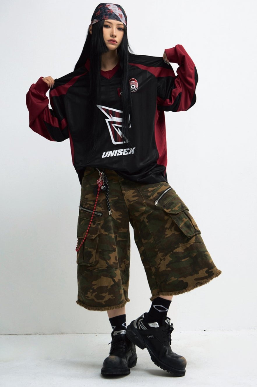 Men's Sporty Contrast-Stitched Quick-Dry T-Shirt