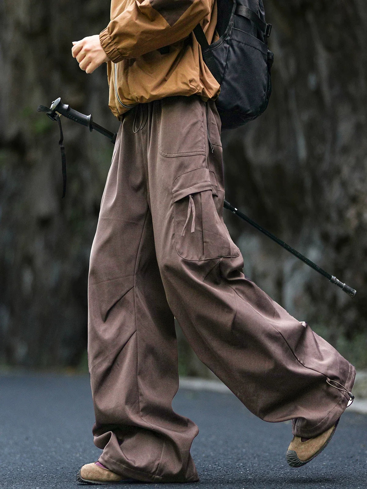 Glacier Trail Quick-Dry Wide-Leg Cargo Pants