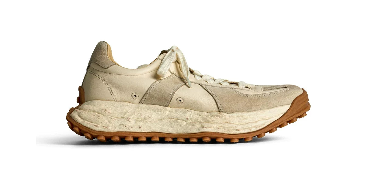 Retro Trail Leather Sneakers - Skipkicks