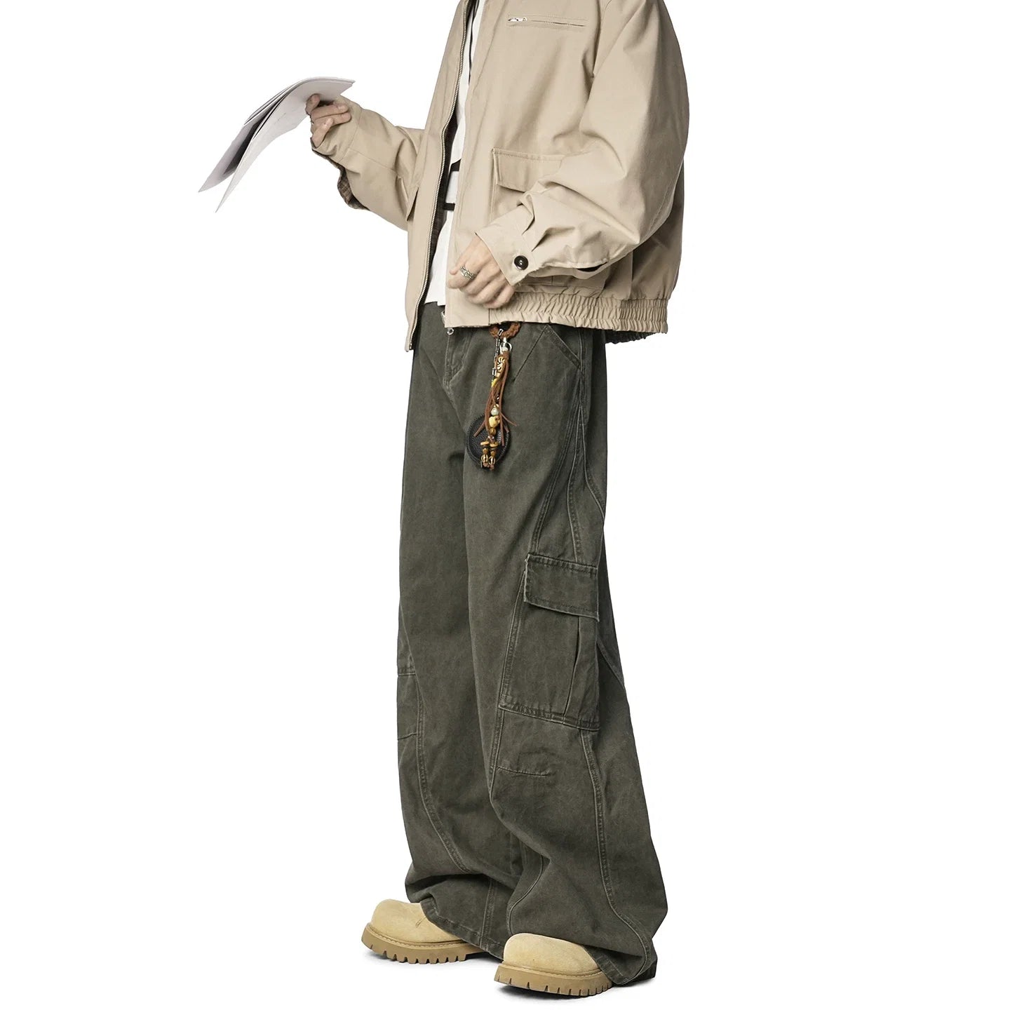 Drift Cargo Wide-Leg Cargo Pants