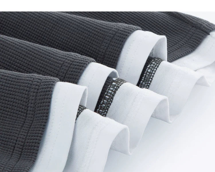 Layernotch Waffle Long Sleeve Tee