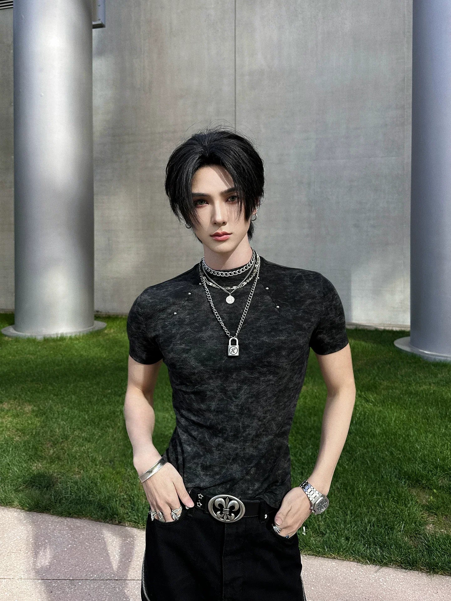 Shadow Fade Alloy-Ring Tee