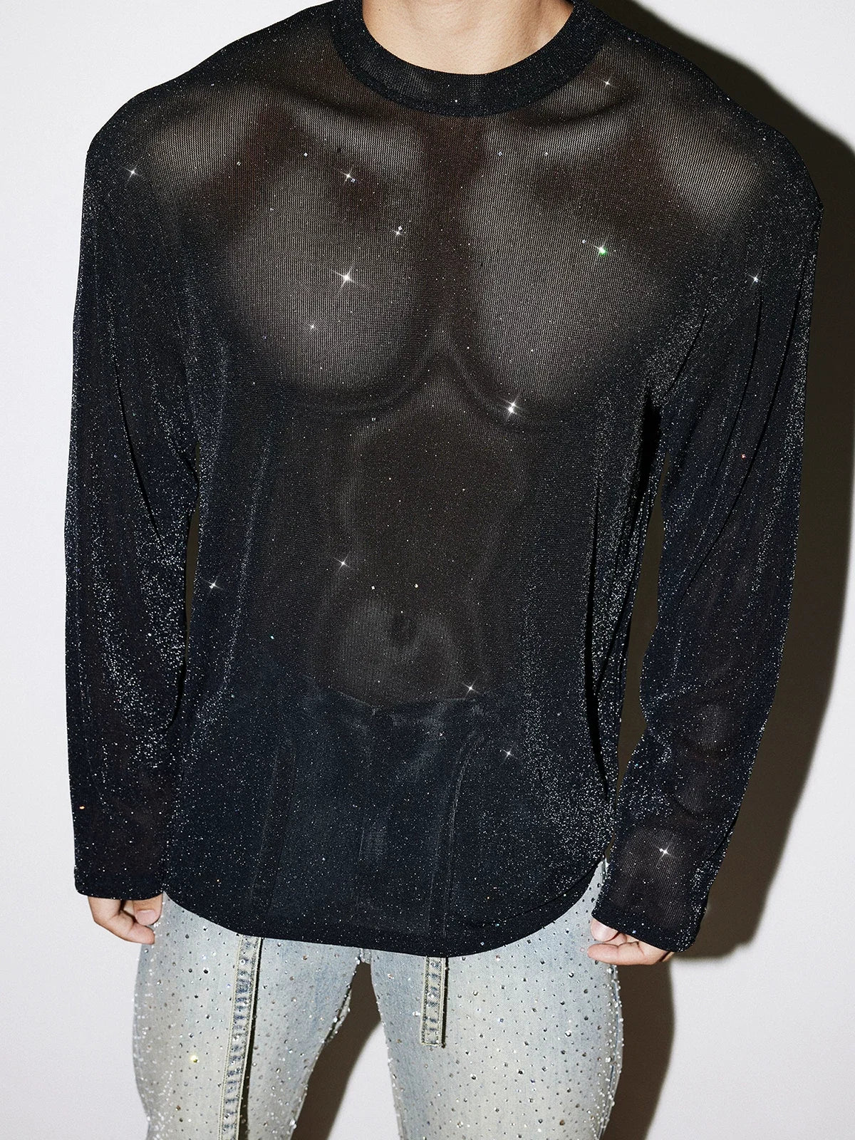 Cosmic Sheer Stardust Top