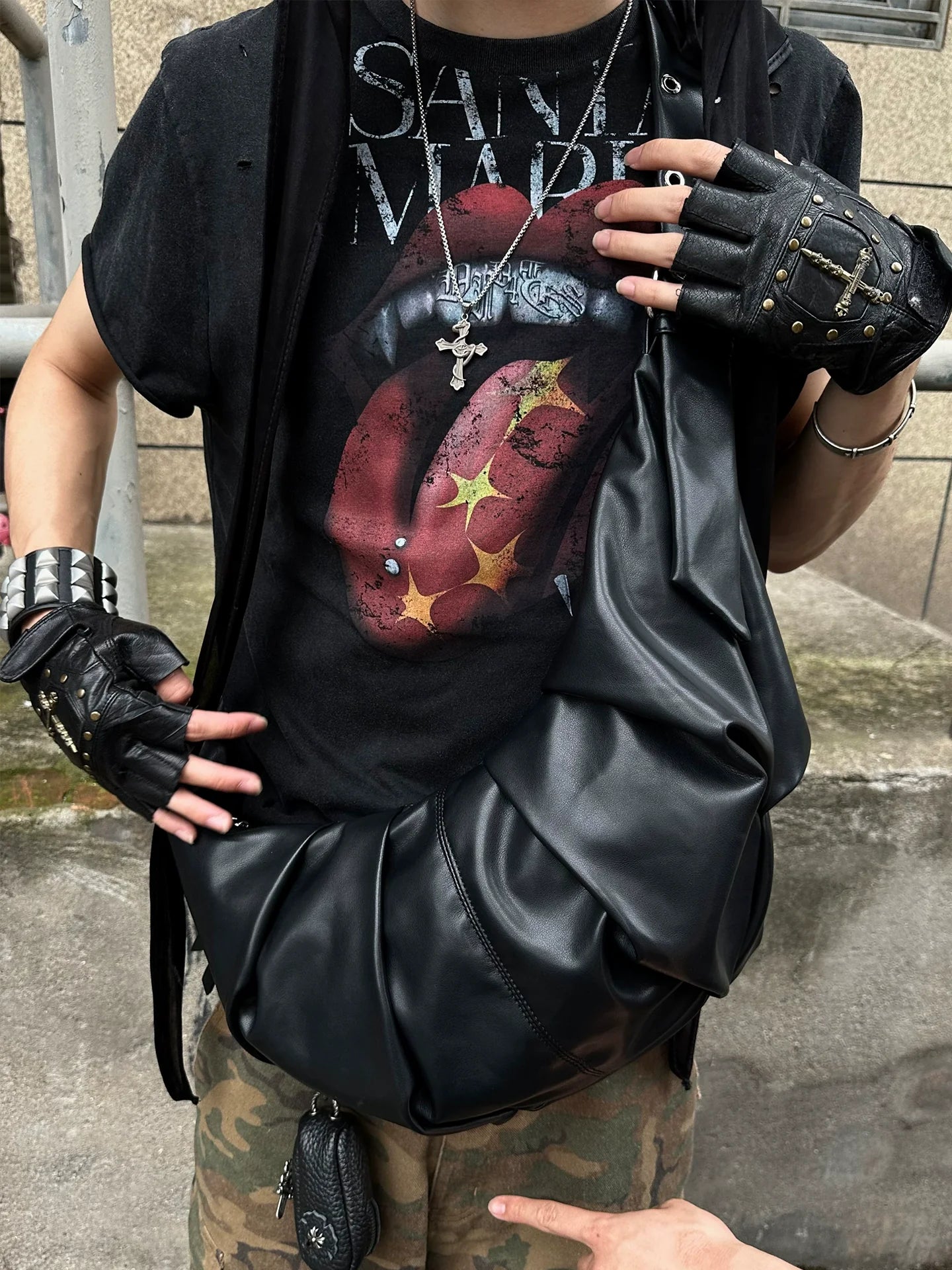 Vampire Tongue Graphic Tee