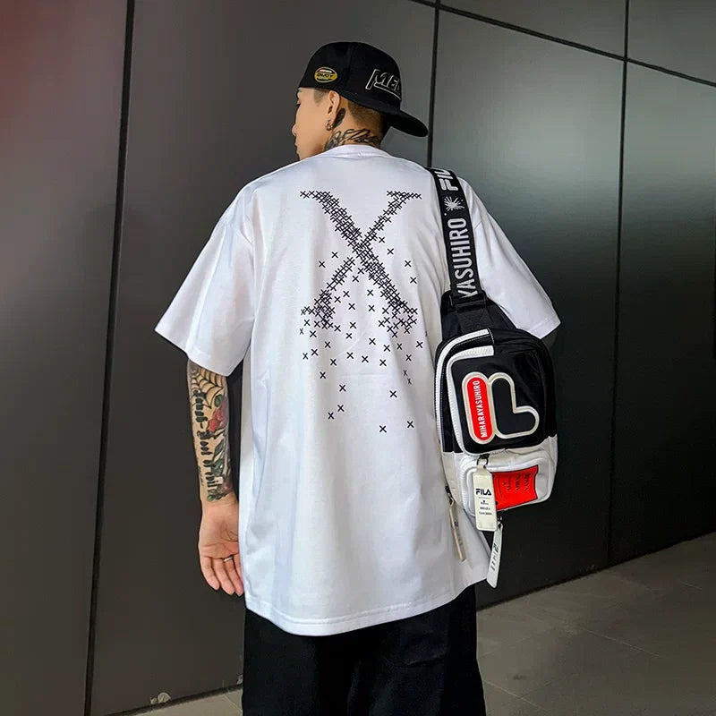Crossfade Pixel‑X Graphic Tee