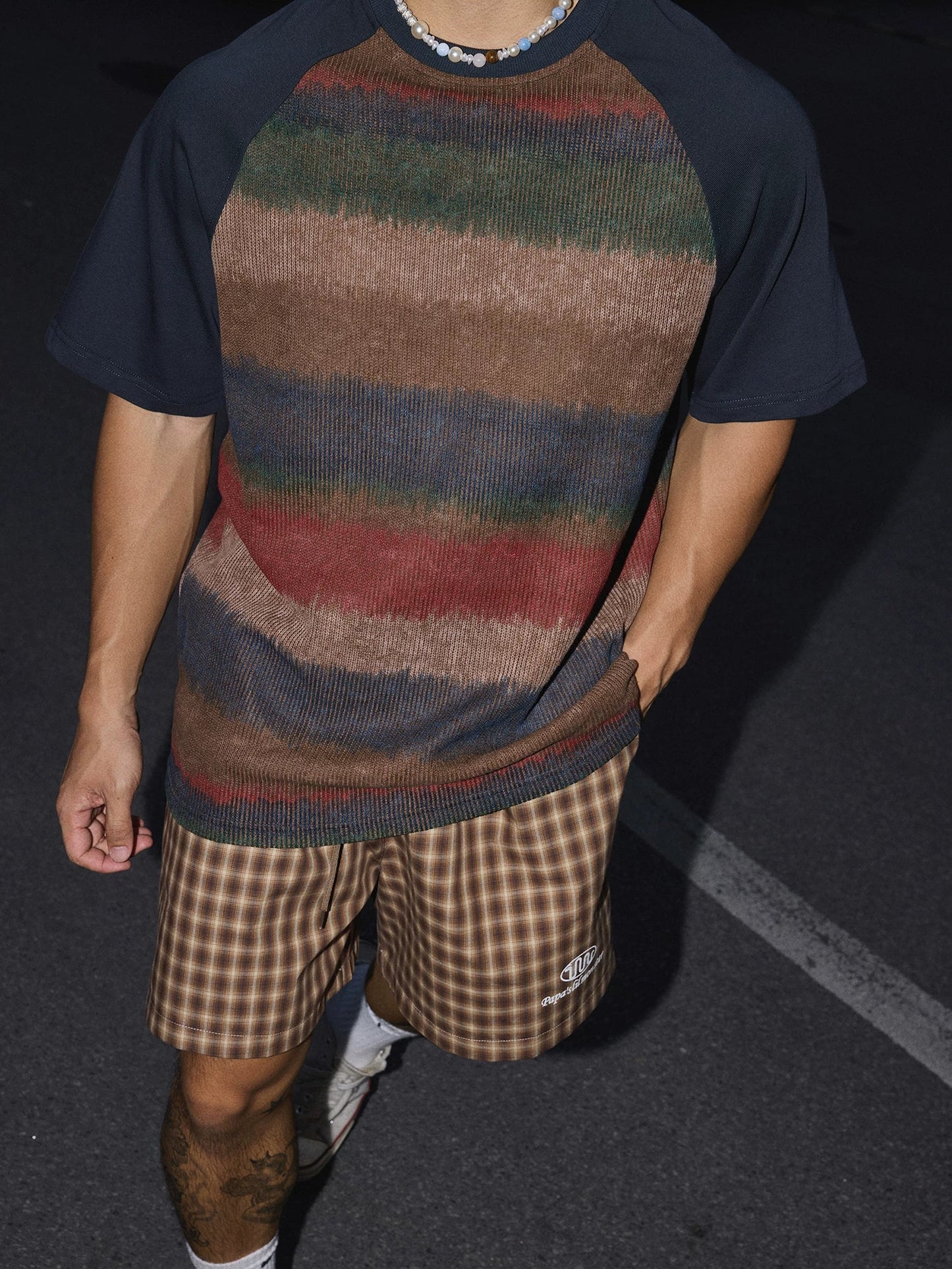 Midnight Canyon Gradient Knit Tee