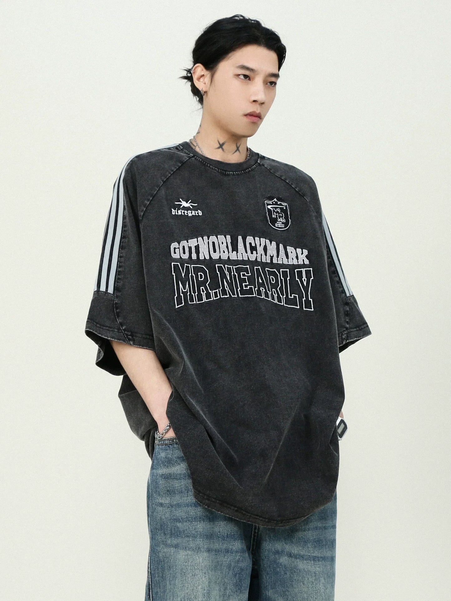 Blackmark Crest Varsity Jersey Tee