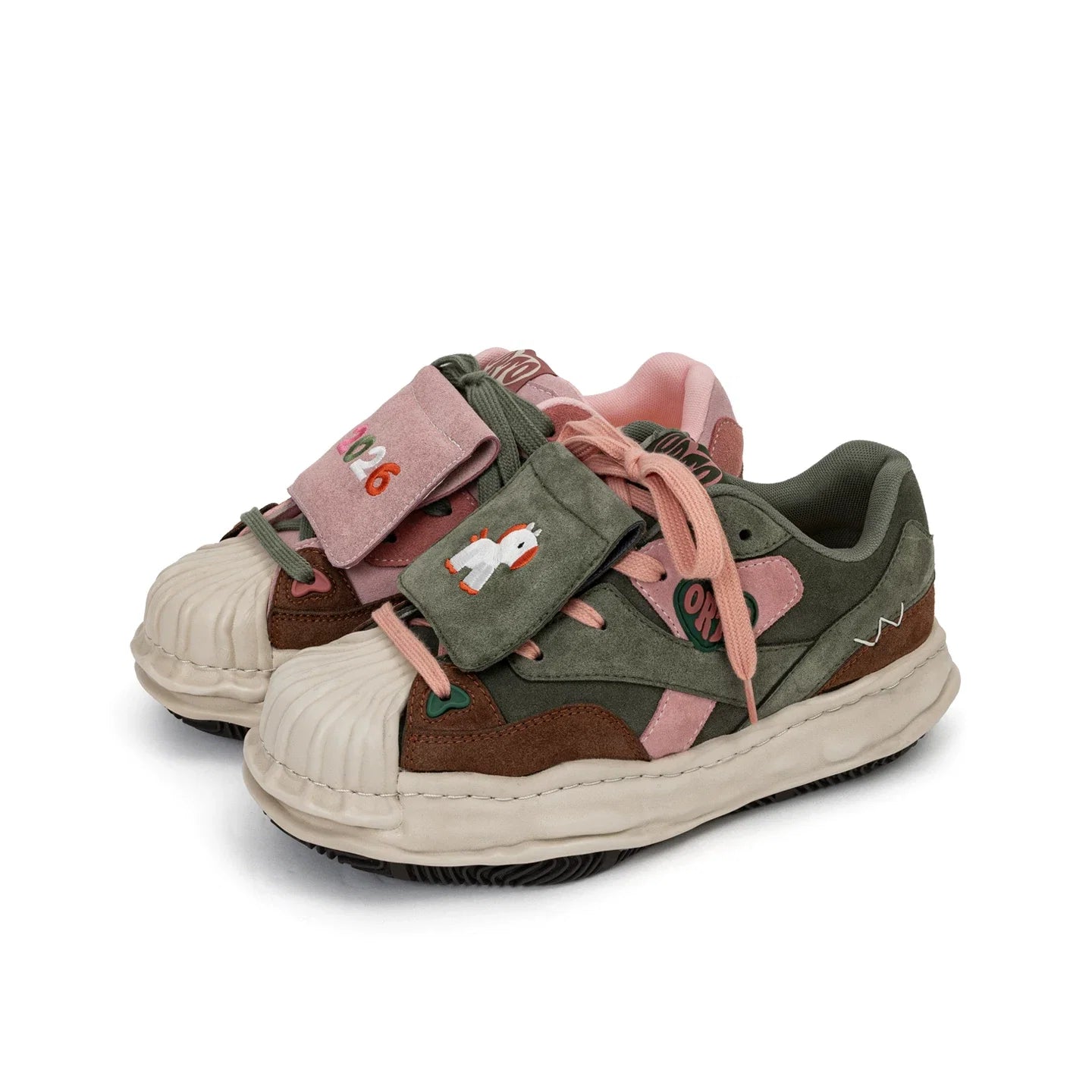 Duckling Patch Parade Sneakers - Skipkicks