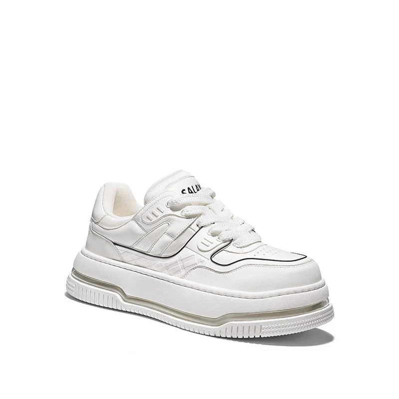 Retro Colorblock Platform Sneakers - Skipkicks