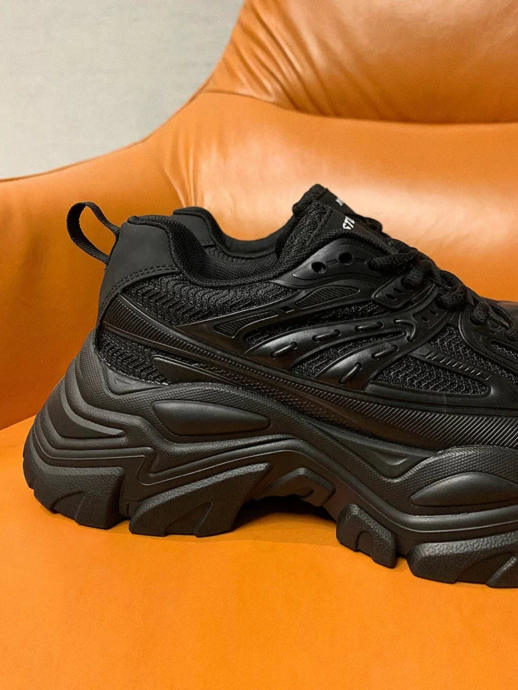 Obsidian Surge Hyper-Stack Sneakers - Skipkicks