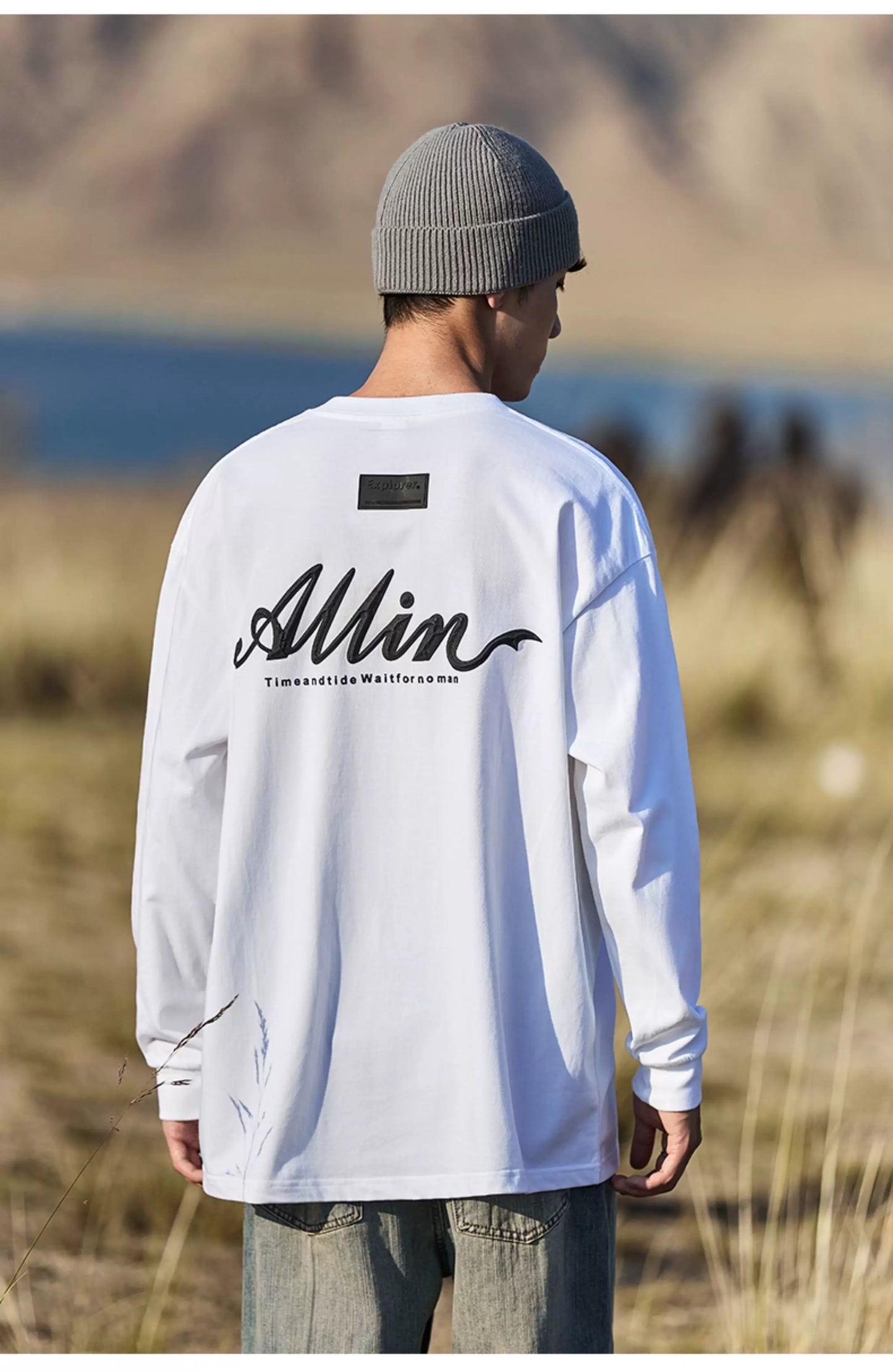 Alpine Script Graphic Long Sleeve Tee