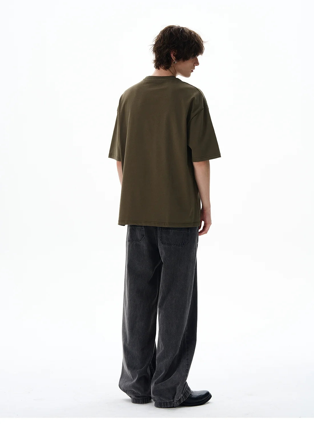 Dense Fog Graphic Oversized Tee