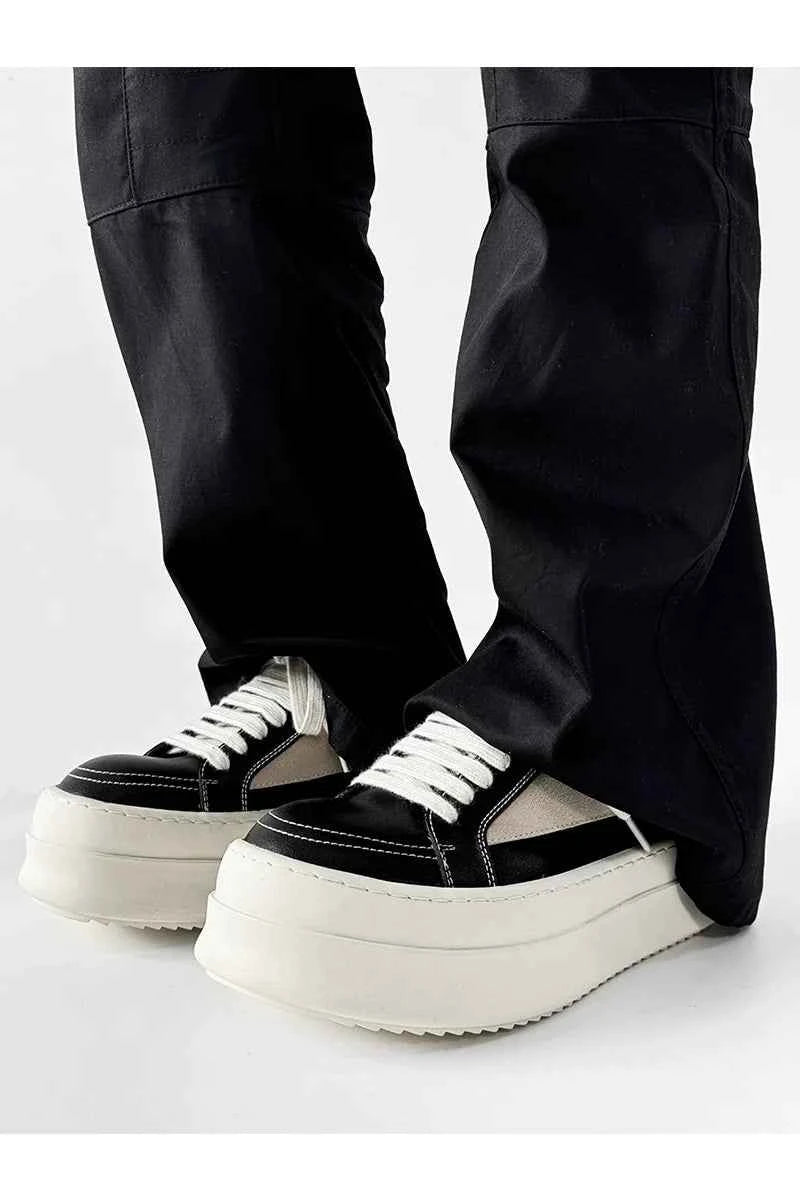 Chunky Elevated Sole Platform Sneakers