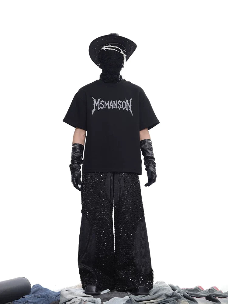 Void Script Logo Oversized Tee