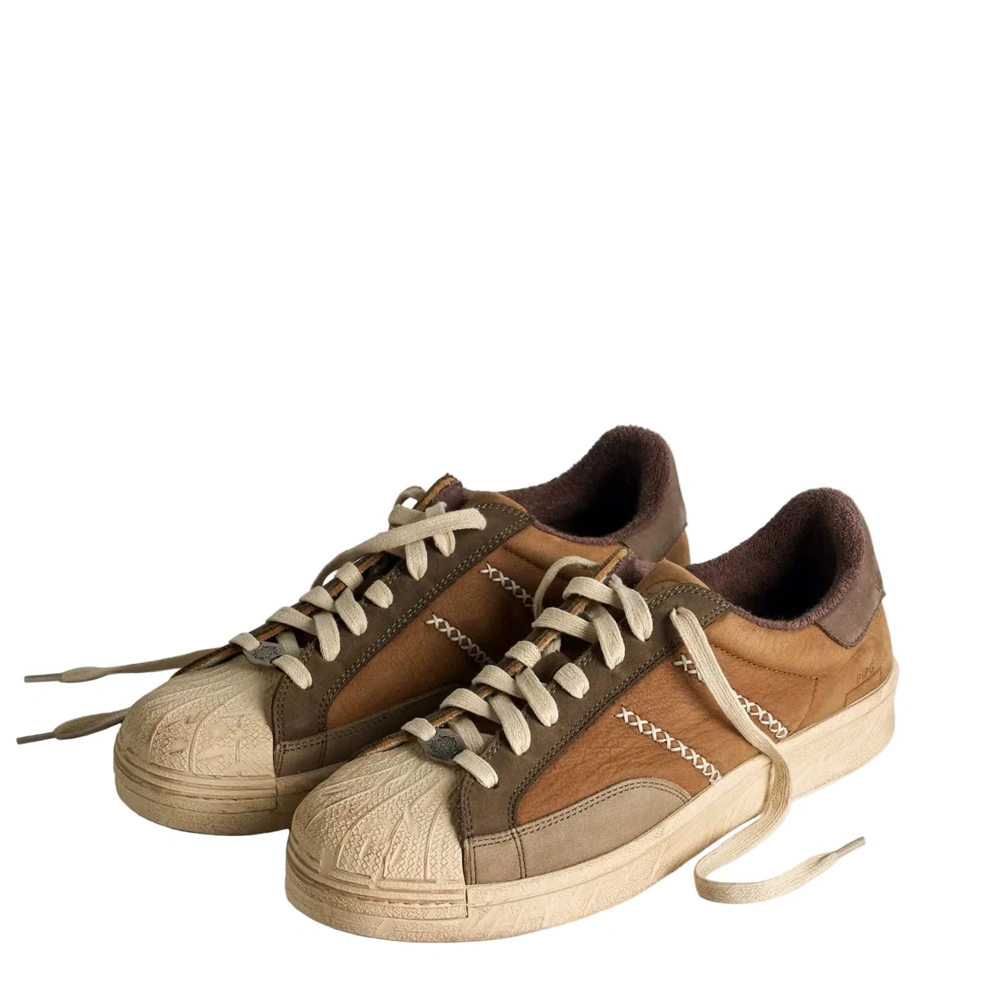 Artisan Woven Leather Sneakers - Skipkicks