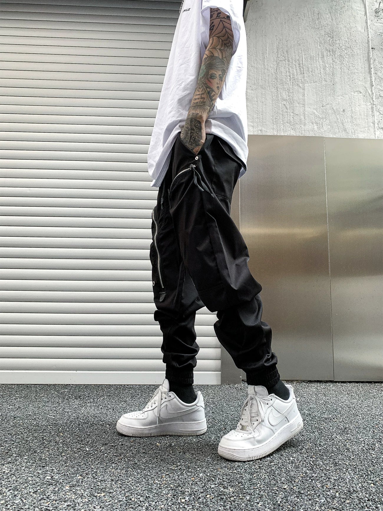 Circuit Zip Tech Cargo Joggers