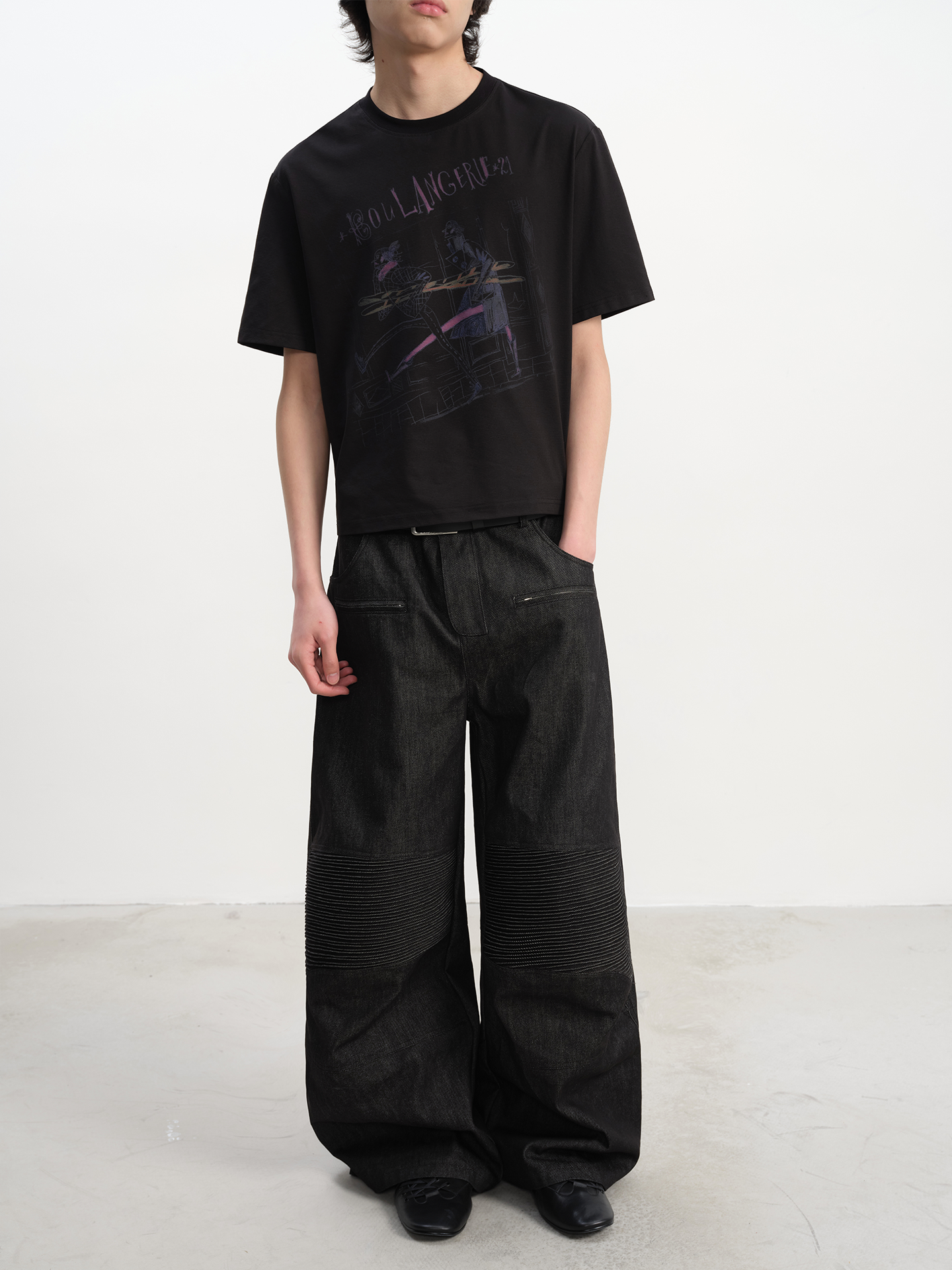 Abstract Ballet Sketch Graphic Tee