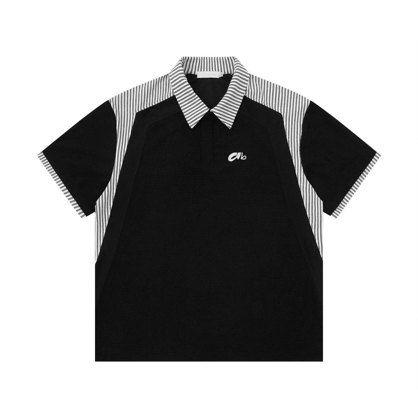 Stripe Collar Club Polo Tee