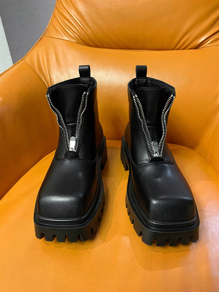 Riftforge Double-Zip Tank Boots - Skipkicks