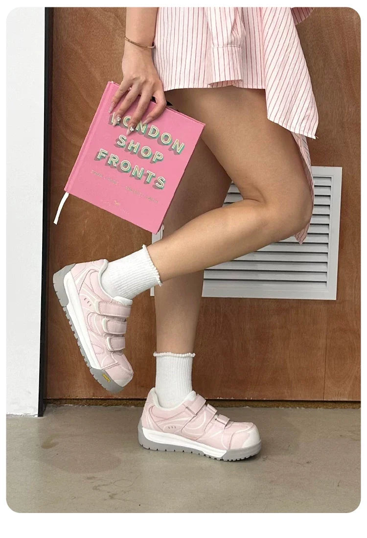 EuroPack Triple‑Strap Color Sneakers - Skipkicks