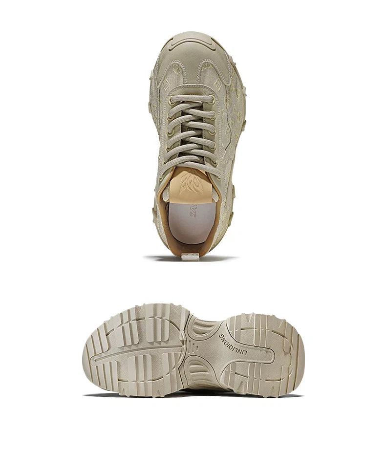 Monogram Drift Chunky Sneakers - Skipkicks