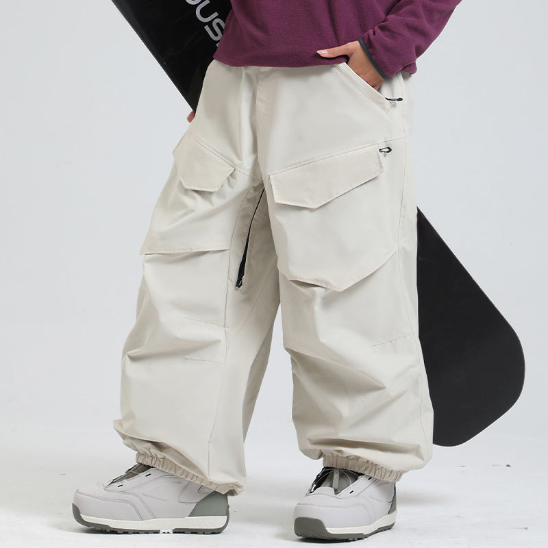 Overload Cargo Snow Pants - Unmatched Comfort & Storage for Snowboarding