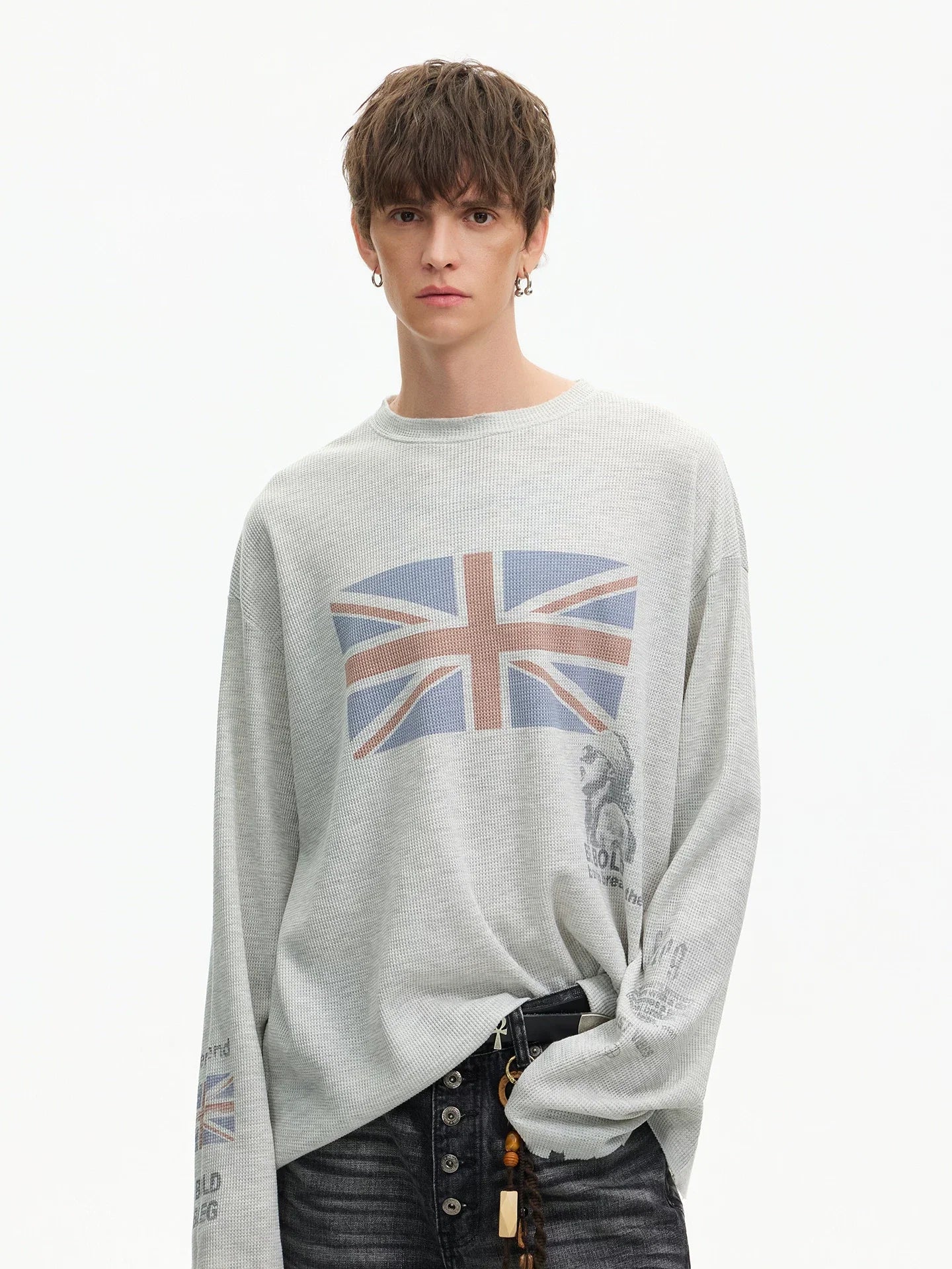 Union Wave Waffle Long-Sleeve Tee