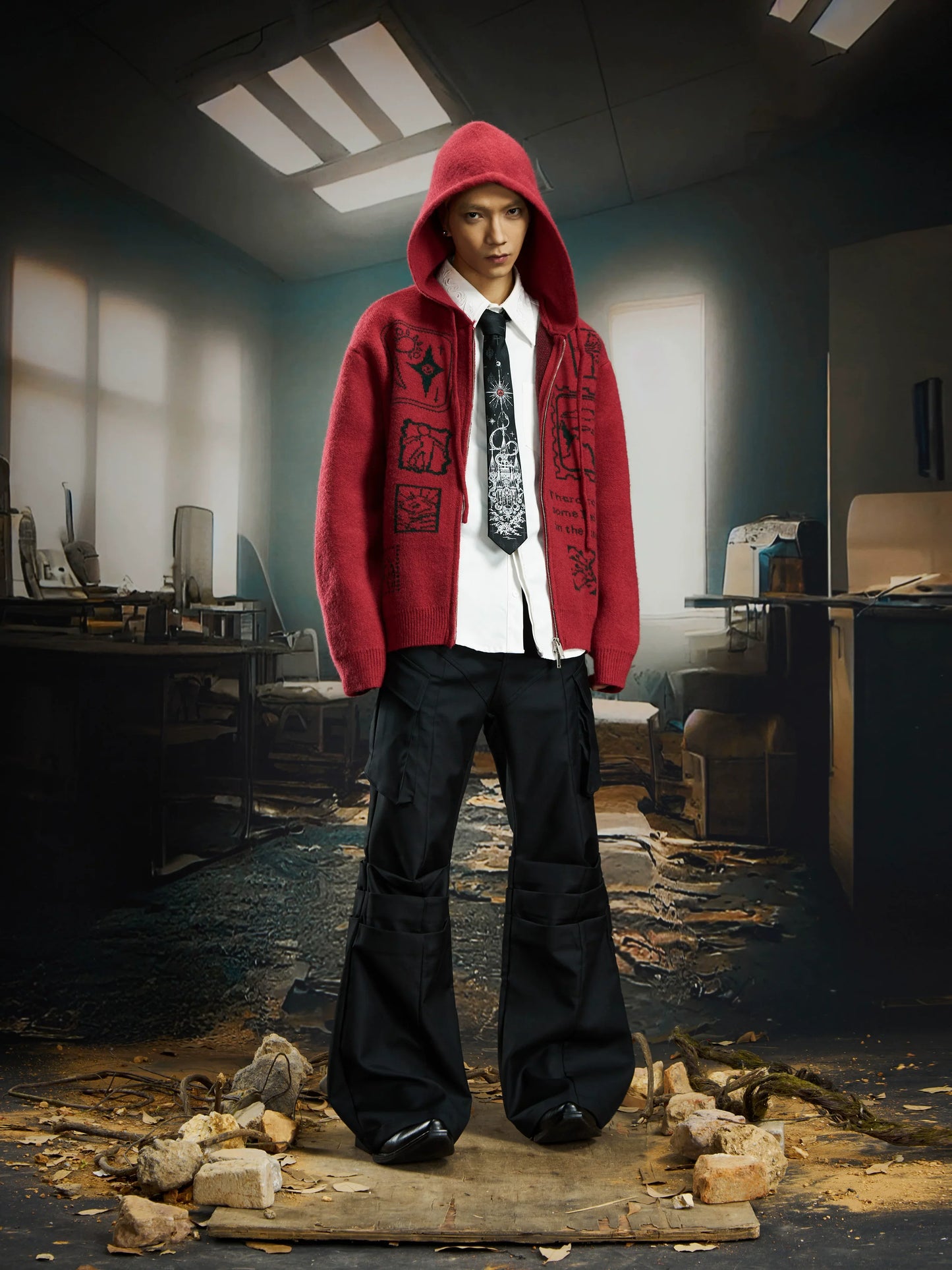 Midnight Strata Stacked Cargo Flares