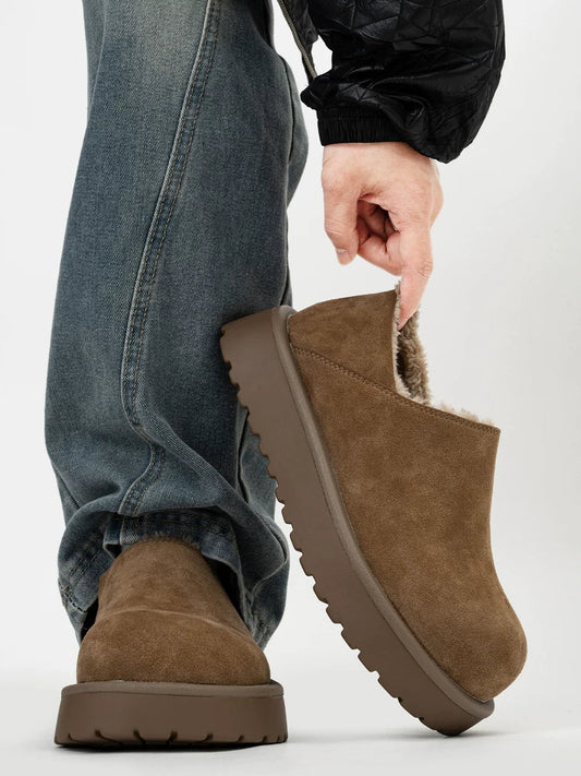 Mossridge Shearling Slip Clogs