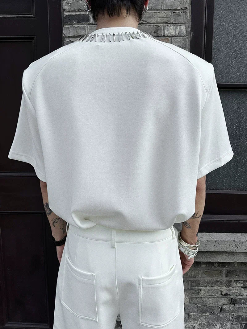 Midnight Halo Spikering Tee