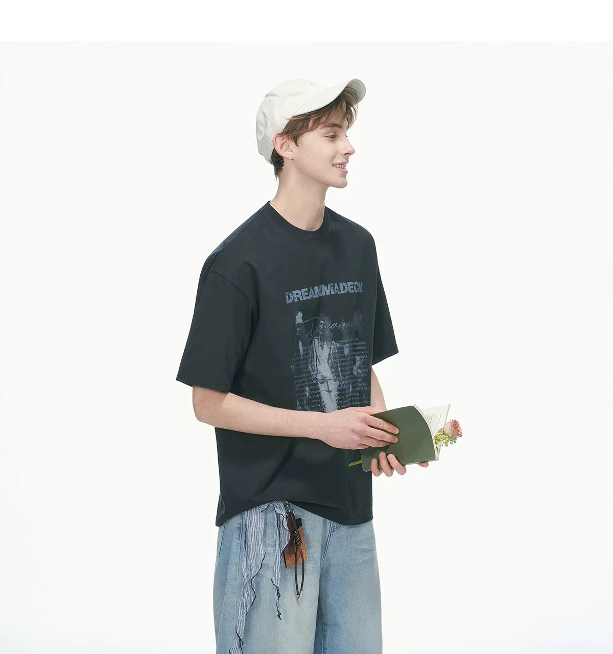 Dream Print Oversized Tee