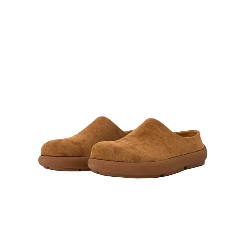 Amber Cloud Suede Clogs - Skipkicks