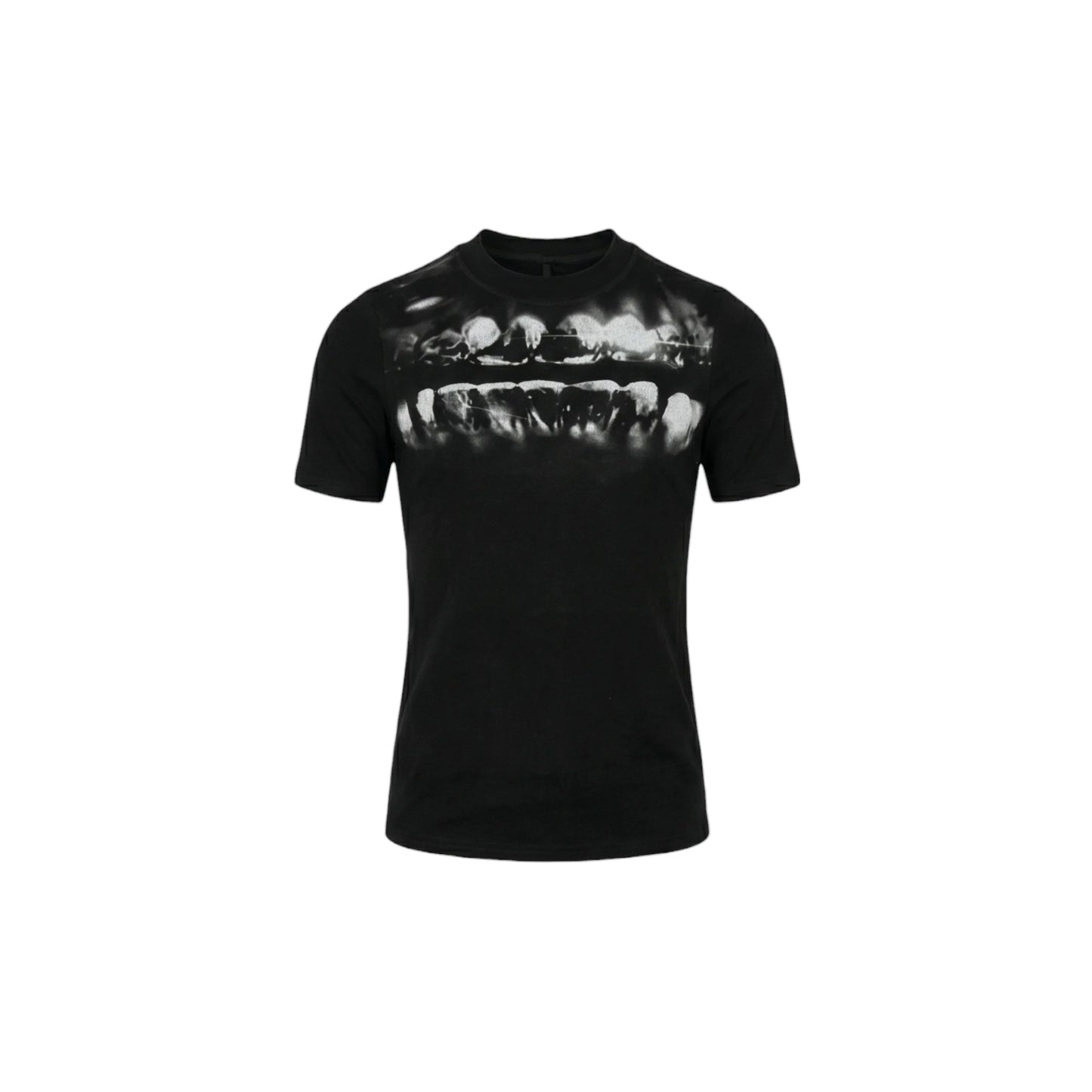 Graphic Teeth Print Slim Fit T-Shirt
