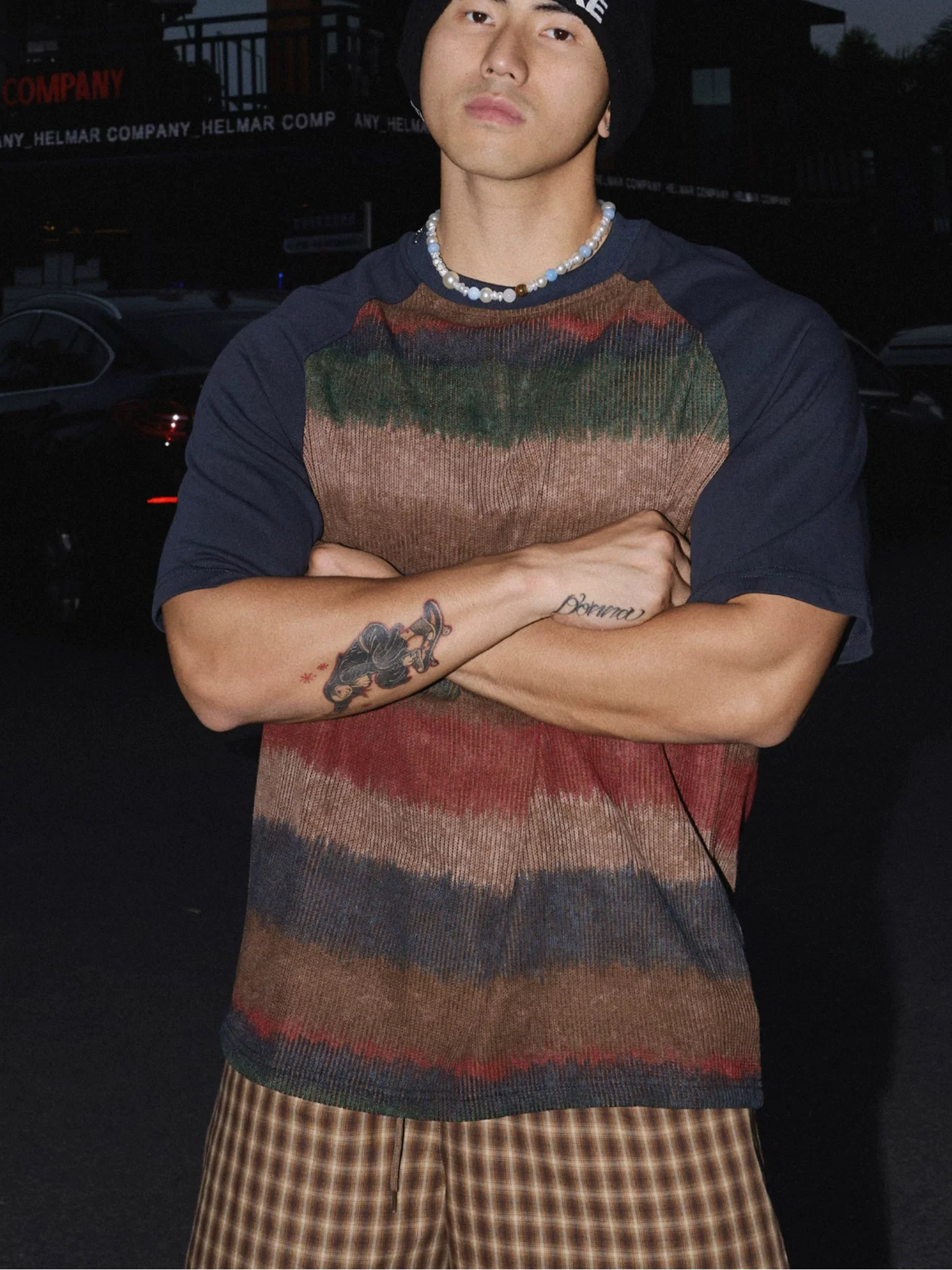 Midnight Canyon Gradient Knit Tee