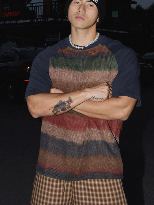 Midnight Canyon Gradient Knit Tee