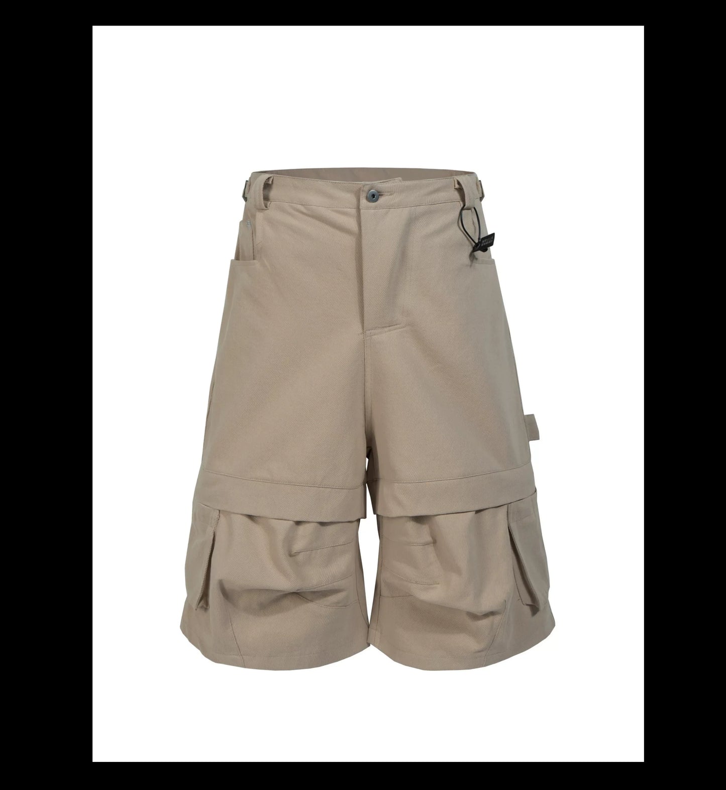Onyx Parallax Layered Cargo Culottes