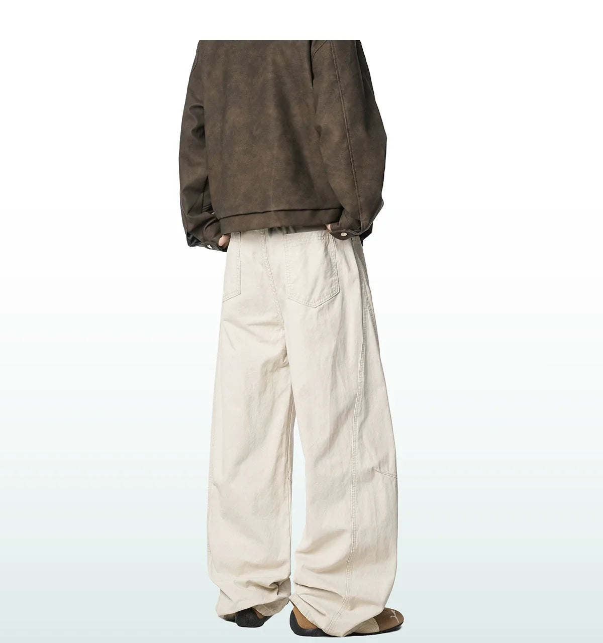 Sage Drift Wide Cargo Trousers