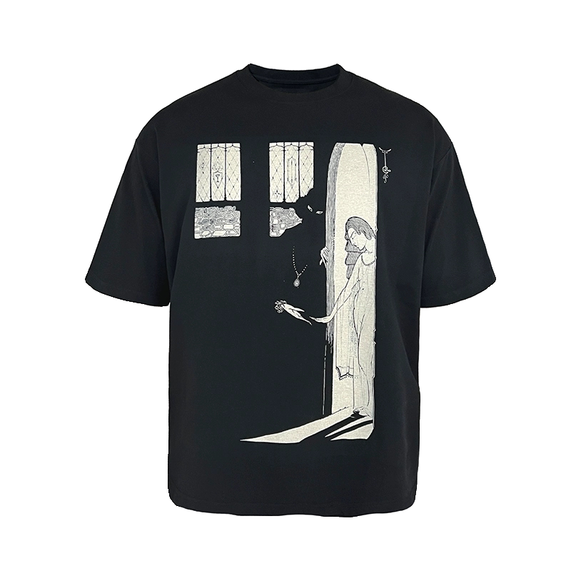 Gothic Doorway Illustration Graphic Tee