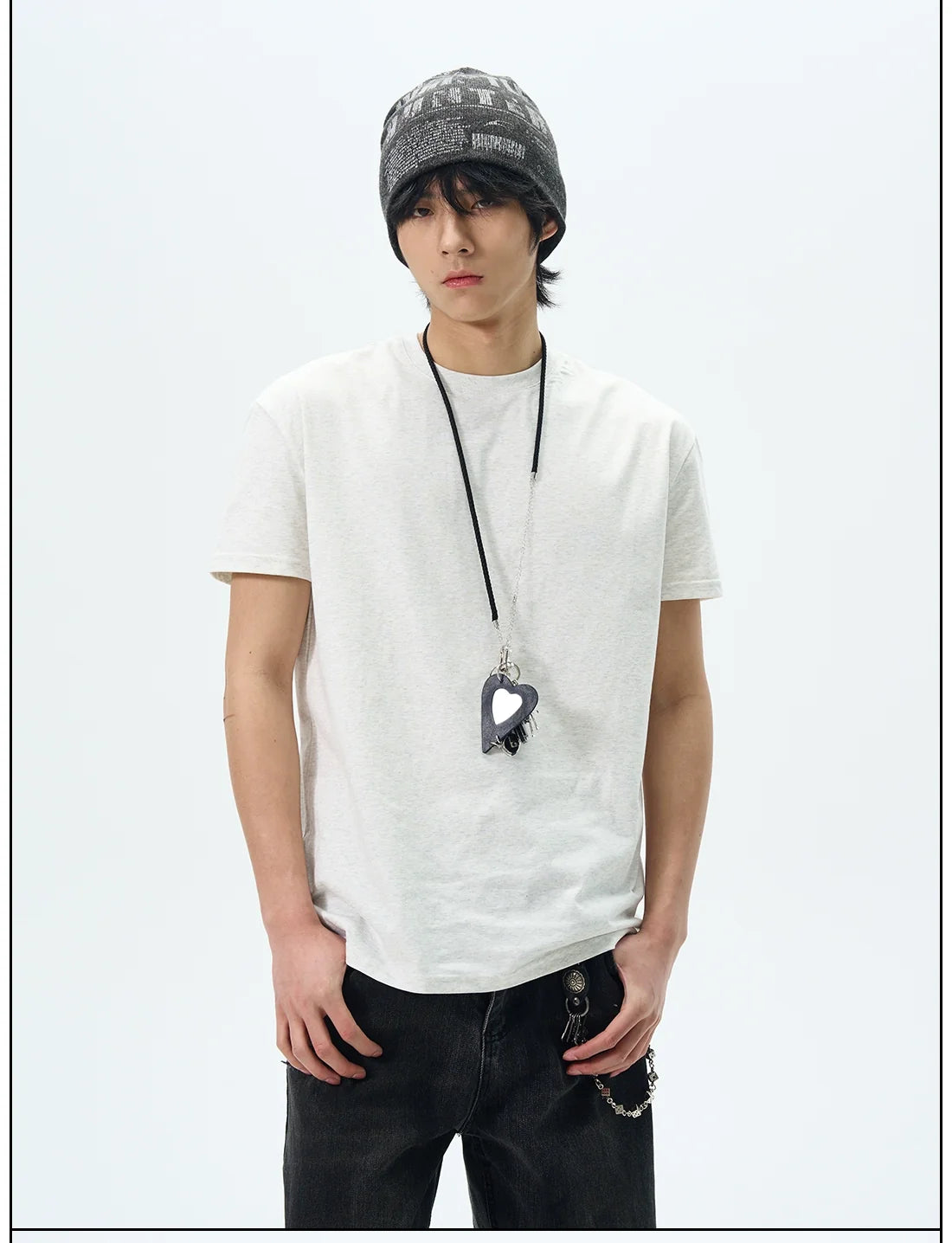 Classic Minimalist Crew Neck T-Shirt