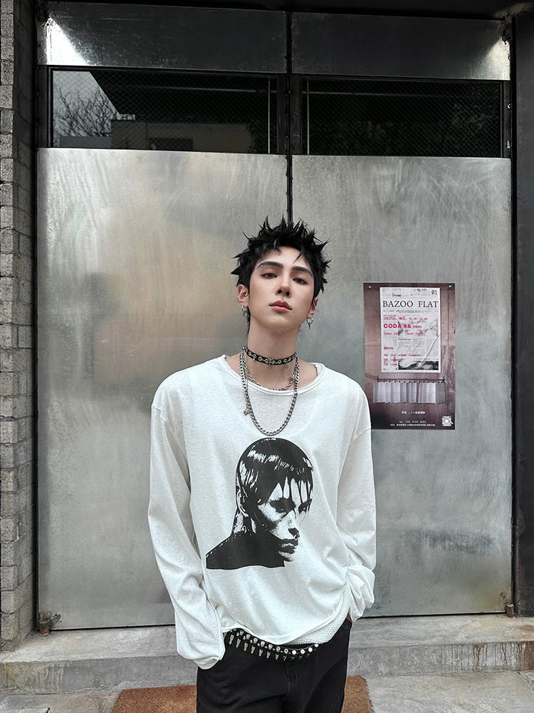 Vivid Void Portrait Longsleeve Tee