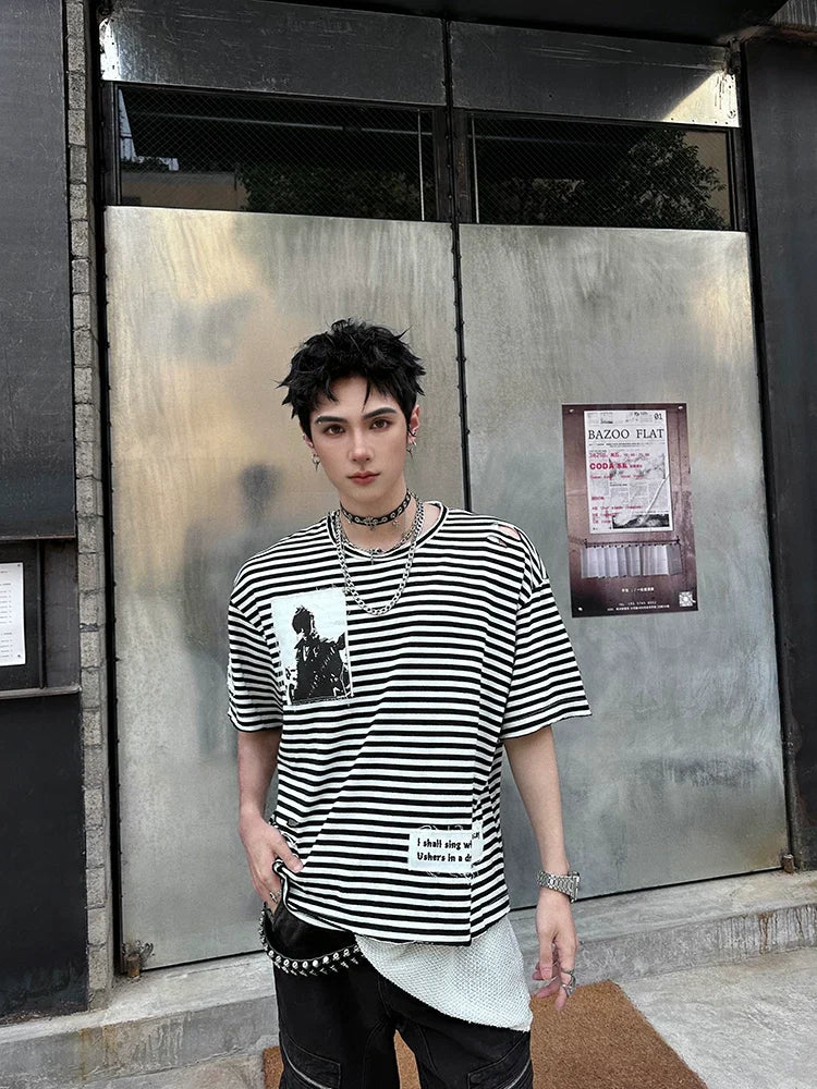 Razor Hymn Striped Relic Tee