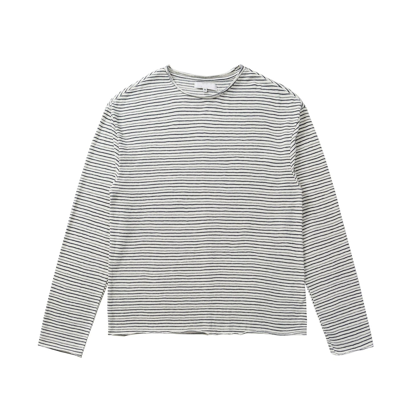 Tidal Stripe Layered Long Sleeve Tee