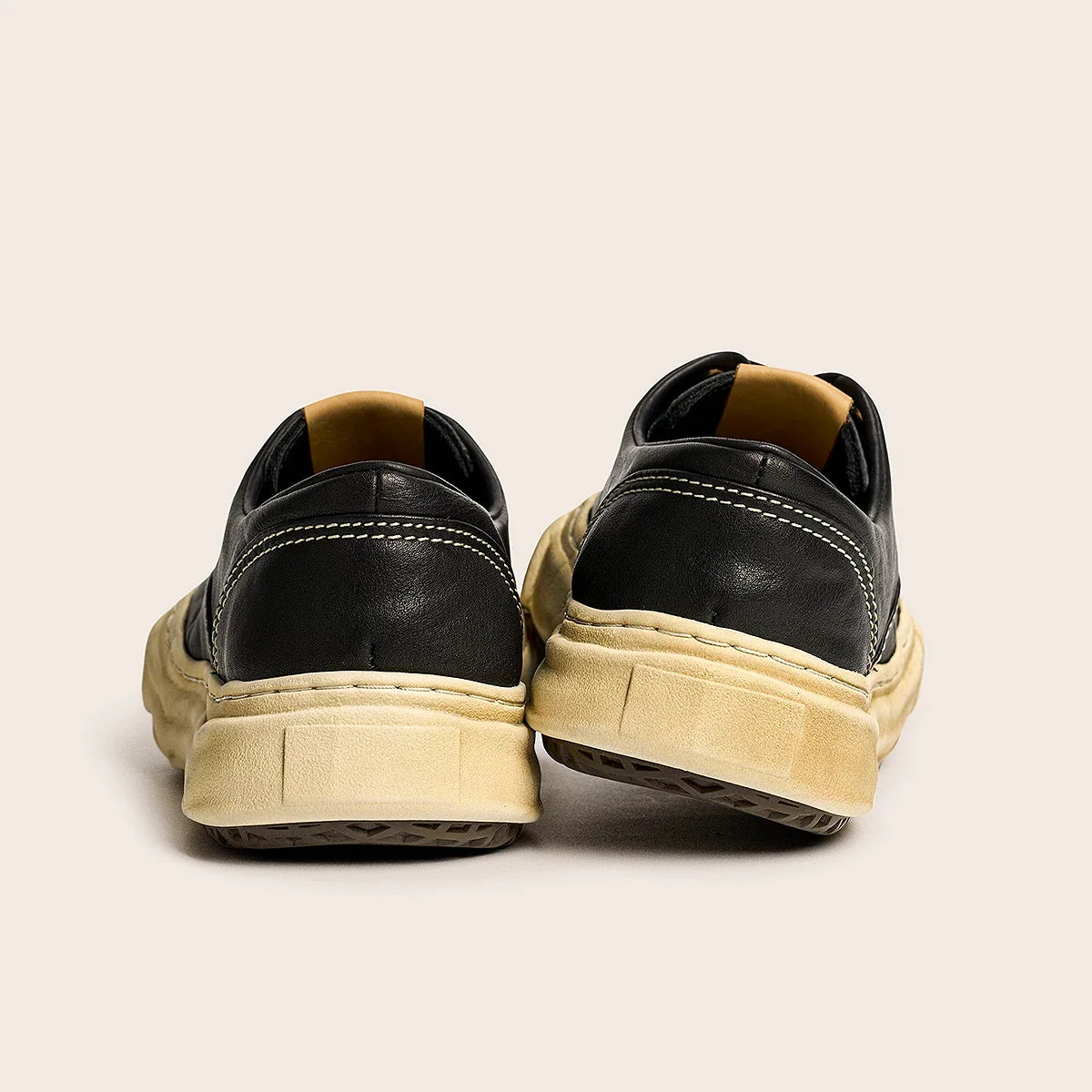 Distressed Washed Sneakers Retro Dissolved Shoes - Skipkicks