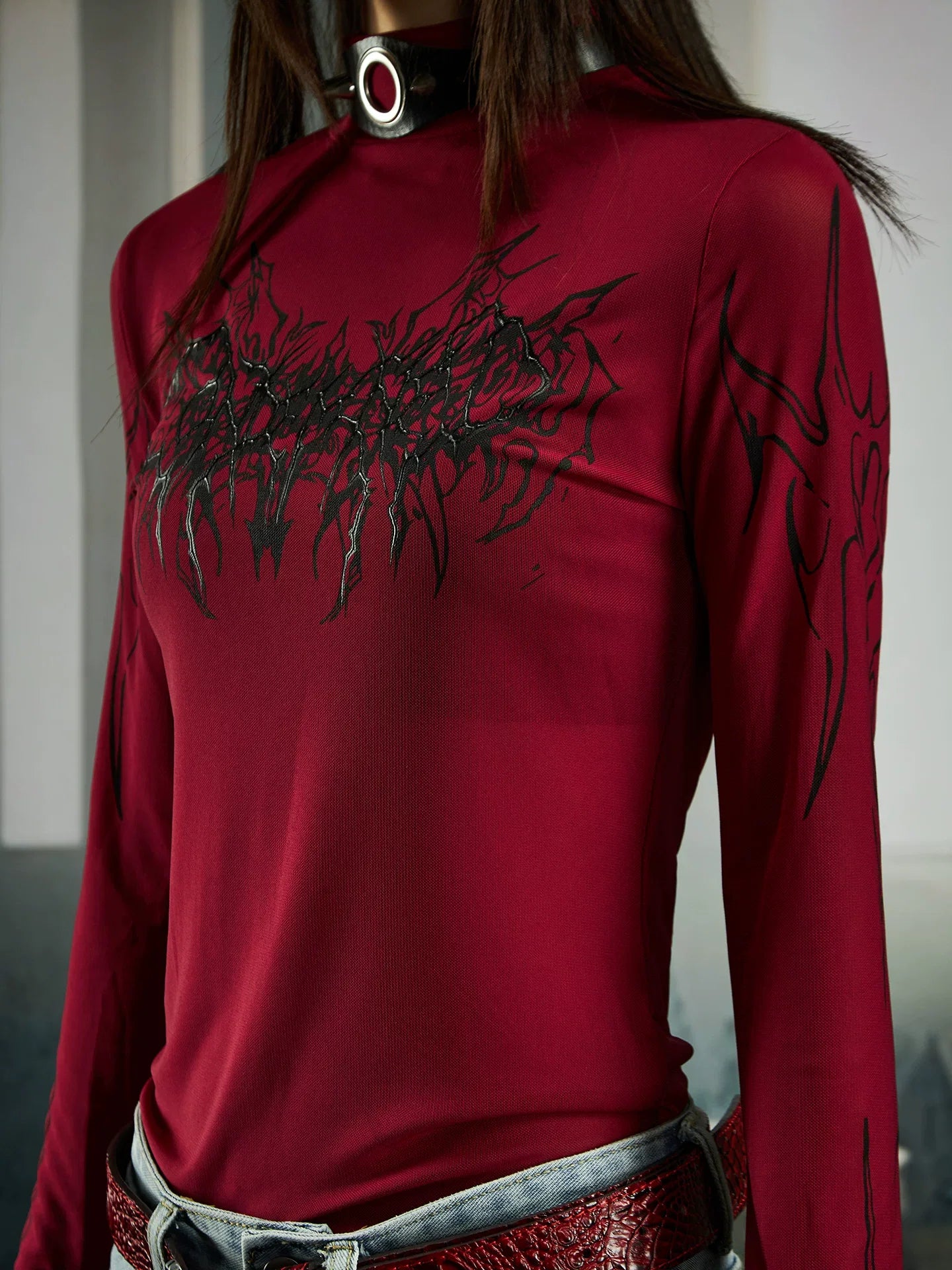 Riot Warpaint Mesh Tops