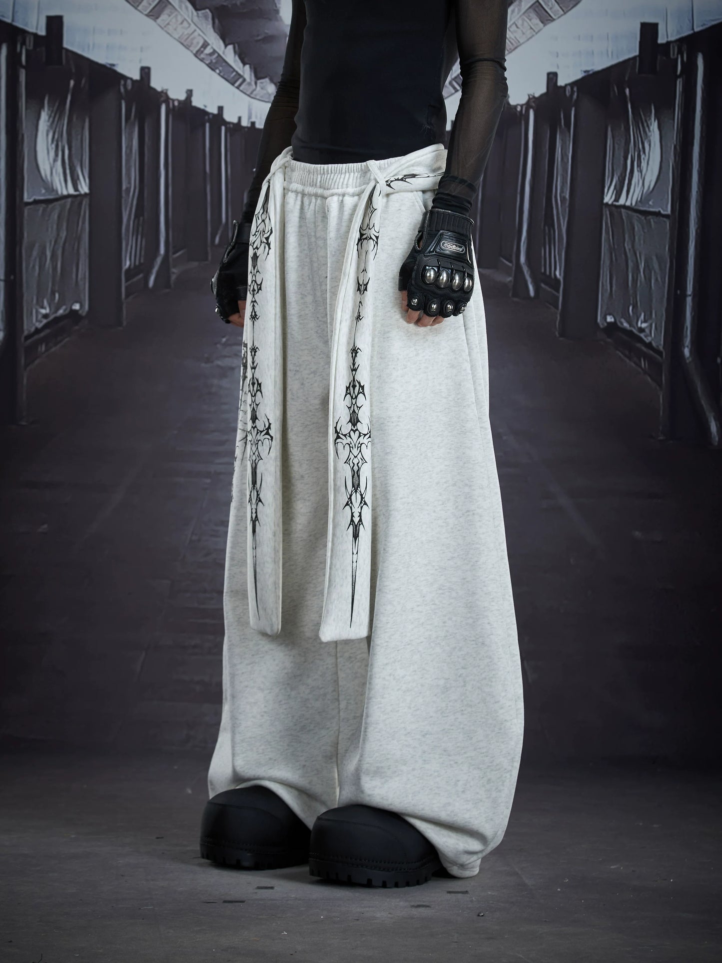Nocturne Sigil Drape Cargo Pants