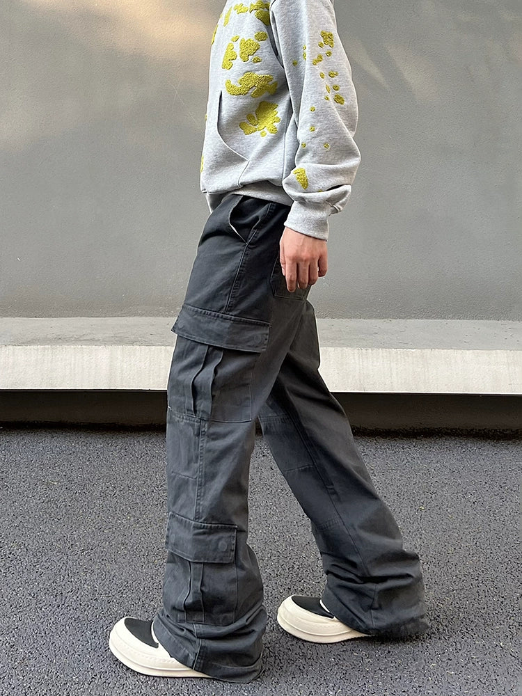 Charcoal Haze Utility Cargo Pants