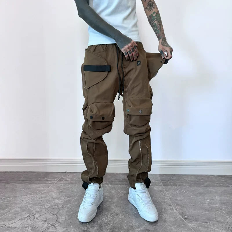 Circuit Zip Tech Cargo Joggers