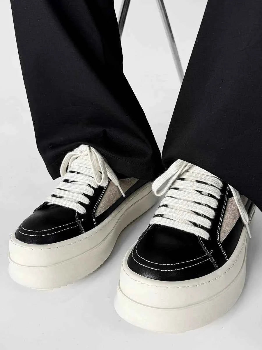 Chunky Elevated Sole Platform Sneakers